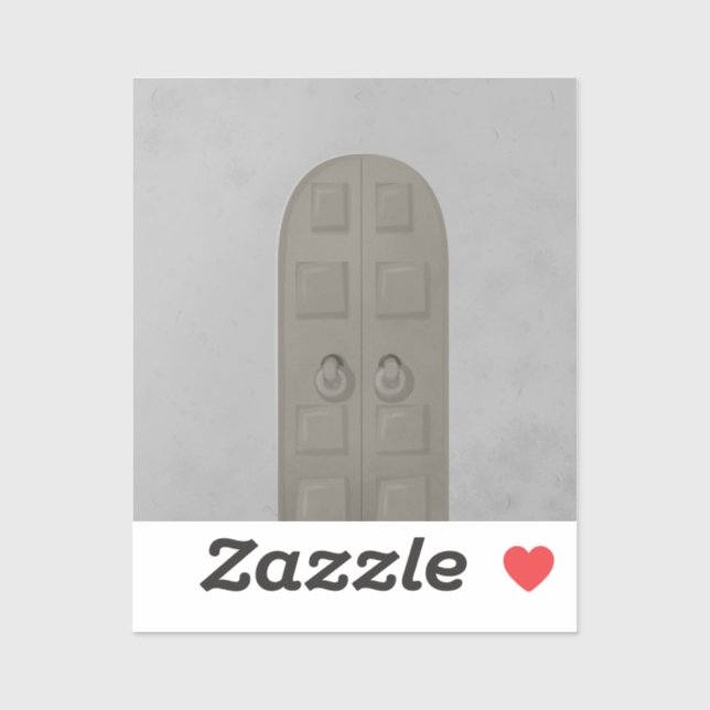 Pegatina bouman1068　YAOYOROZU HEROs キャッスルウォール＆ドア (Hoja)