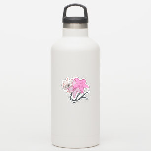 Pegatina Bouquet de flores rosadas