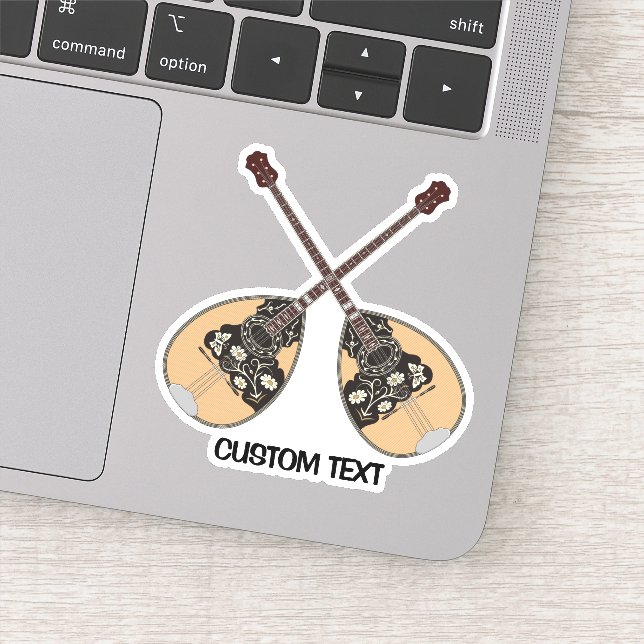 Pegatina Bouzouki (Detalle)