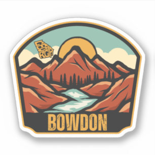 Pegatina Bowdon, Georgia