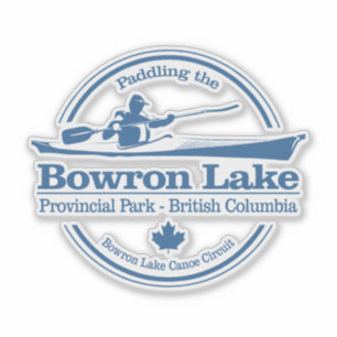 Pegatina Bowron Lake PP (SK)