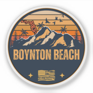 Pegatina Boynton Beach, Florida 