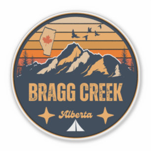 Pegatina Bragg Creek, Alberta