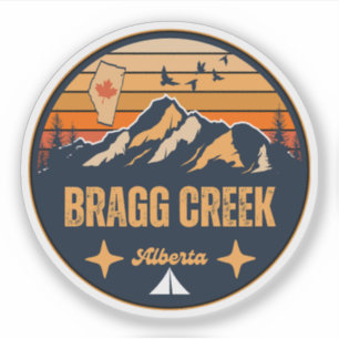 Pegatina Bragg Creek, Alberta