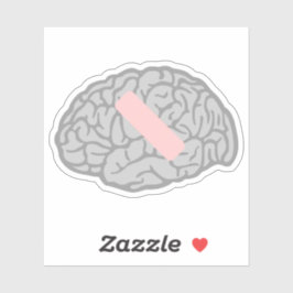 Pegatina Brain-Ache