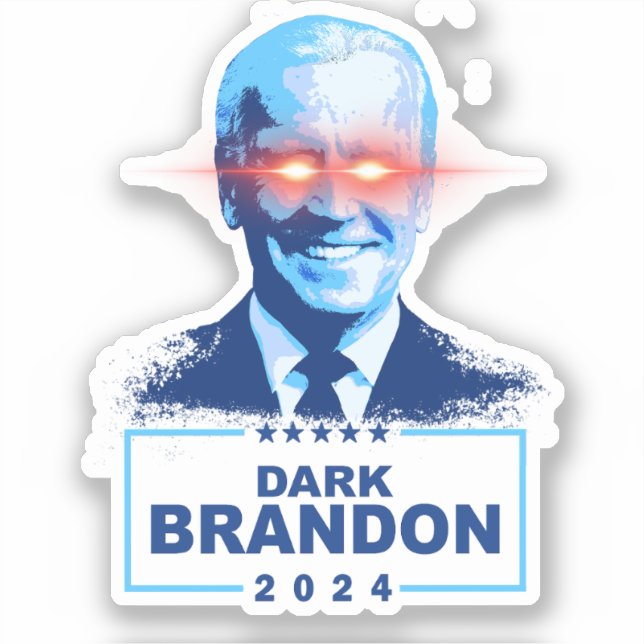 Pegatina Brandon oscuro 2024 (Anverso)