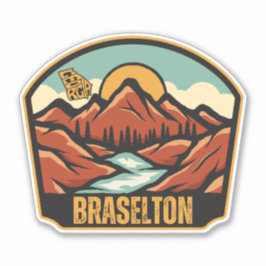 Pegatina Braselton, Georgia