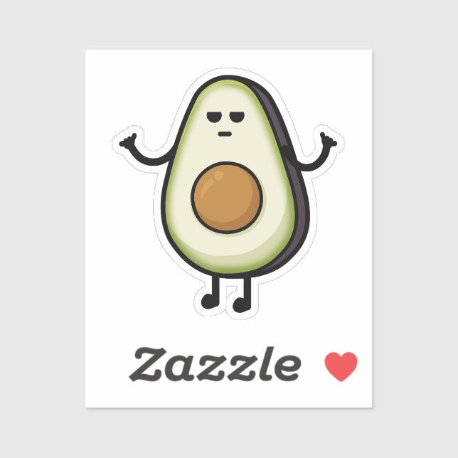 Pegatina Bravocado (Hoja)