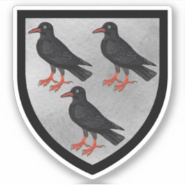 Pegatina Brazos atribuidos de St. Thomas Becket - 1Up Silve