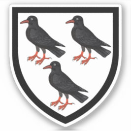 Pegatina Brazos atribuidos de St. Thomas Becket - 1Up White