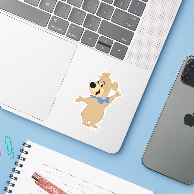 Pegatina Brazos De Oso De Boo Amplio (Ordenado portátil con iPhone)