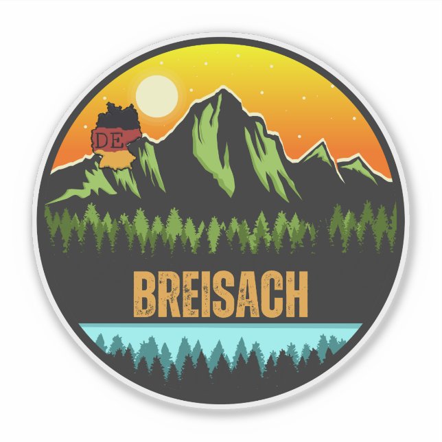 Pegatina Breisach, Alemania (Anverso)