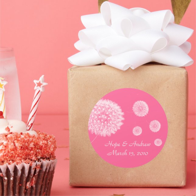 Pegatina Bride and Groom Dandelion (Fiesta)