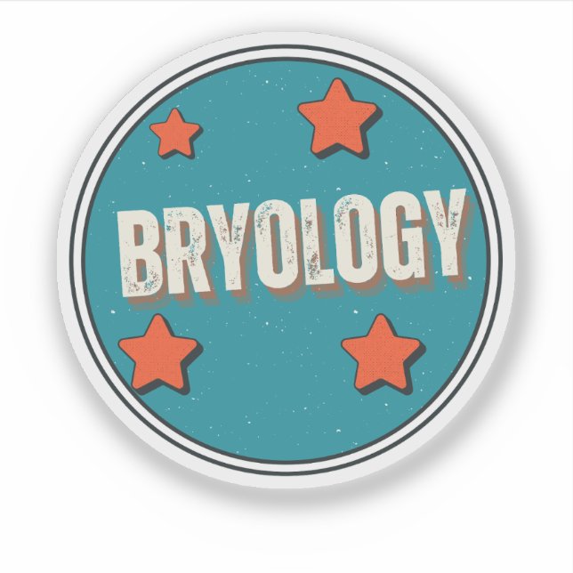 Pegatina Briología (Anverso)