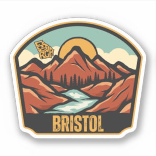 Pegatina Bristol, Georgia
