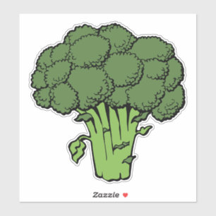 Pegatina Broccoli verde