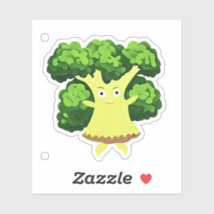 Pegatina Brocoli verde