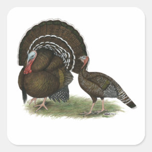 Pegatina Bronce estándar de Turquía