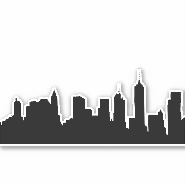Pegatina Brooklyn (Anverso)