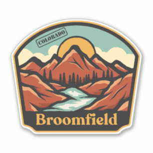 Pegatina Broomfield, Colorado