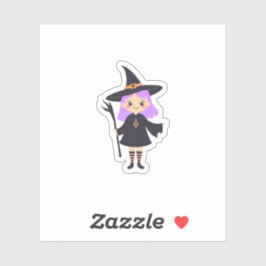 Pegatina Bruja Adorable
