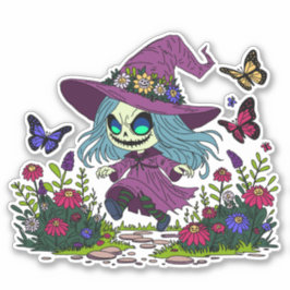 Pegatina Bruja de la primavera