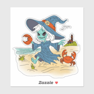 Pegatina Bruja de verano suave