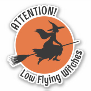 Pegatina Bruja en la habitación