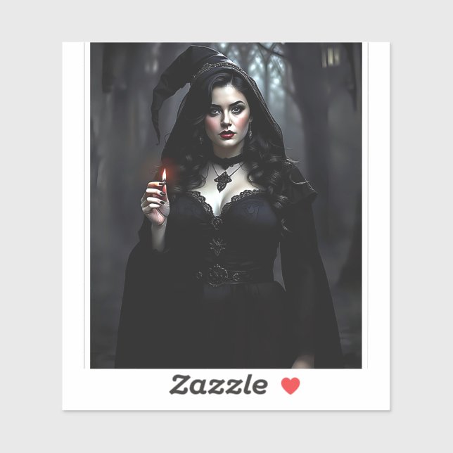 Pegatina Bruja nocturna (Hoja)