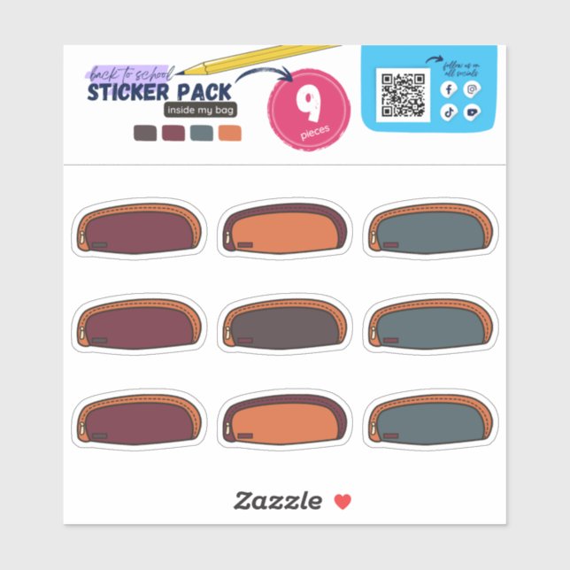 PEGATINA BTS- DENTRO DE MI BOLSA (PUNTA DE PENCIL 02) (Hoja)