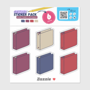 PEGATINA BTS- LIBROS, PAPELES (ENLACE DE 3ª)