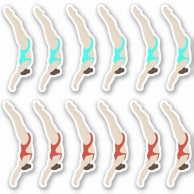 Pegatina Buceo (Anverso)