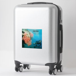 Pegatina Buceo personalizado
