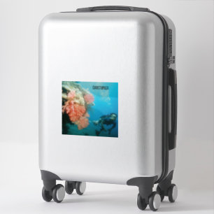 Pegatina Buceo personalizado