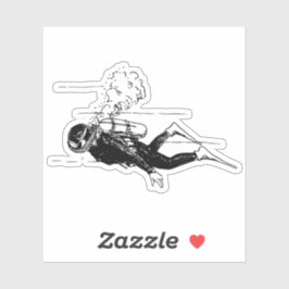 Pegatina Buceo Scuba