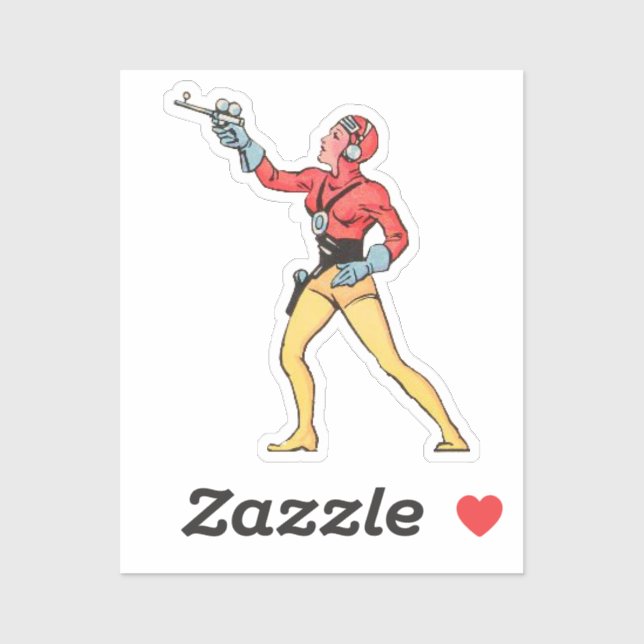 Pegatina Buck Rogers 1930s (Hoja)