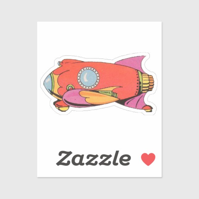 Pegatina Buck Rogers 1930s (Hoja)