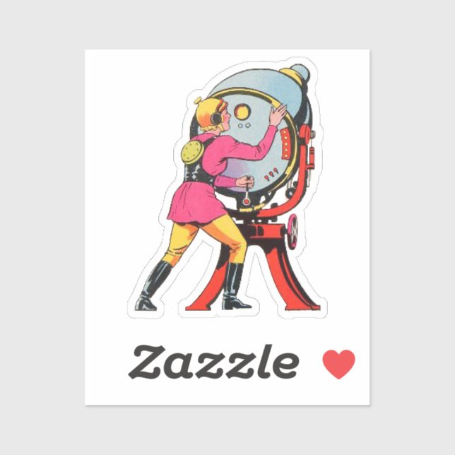 Pegatina Buck Rogers 1930s (Hoja)