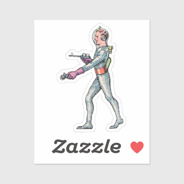 Pegatina Buck Rogers 1930s (Hoja)