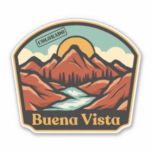 Pegatina Buena Vista, Colorado