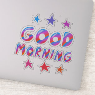 Pegatina BUENAS VIBAS, alegres y divertidas