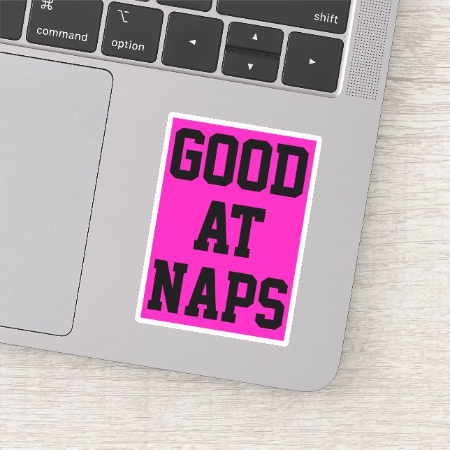 Pegatina Bueno En Las Napas (Detalle)