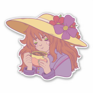 Pegatina Buenos días