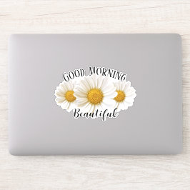 Pegatina Buenos días hermosos dias blancos