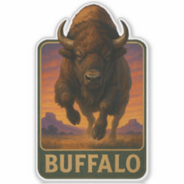 Pegatina Buffalo Sticker