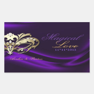Pegatina Buffet Purple Masquerade Gold Candy