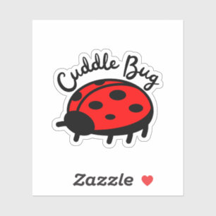Pegatina Bug Ladybug   Diseño atractivo y acogedor