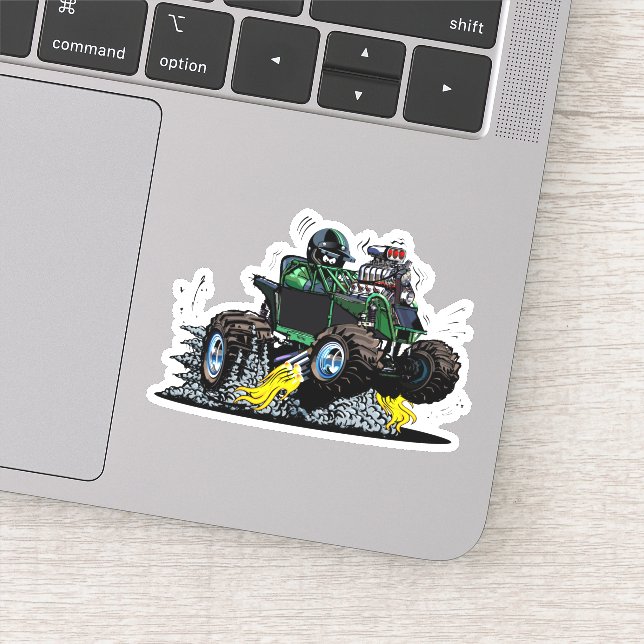 Pegatina buggy personalizado (Detalle)