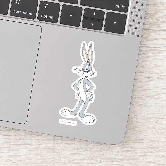 Pegatina BUGS BUNNY™ | Manos en cadera (Detalle)