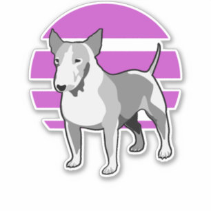 Pegatina Bull Terrier